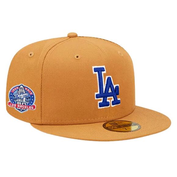 New Era 59FIFTY Men's Los Angeles Dodgers Color Pack Fitted Hat Size 7 1/8 - Picture 1 of 8